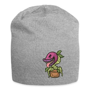 Monster Pflanze , Monster Plant - Jersey-Beanie - Grau meliert - Vorne