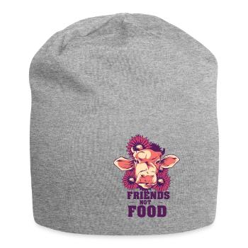 Cadeau de mode de vie sain Vegan Vegan Veganism - Bonnet en jersey - gris chiné - Devant
