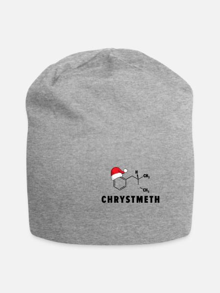 Chrystmeth Chrystmeth - Jersey-Beanie - Grau meliert