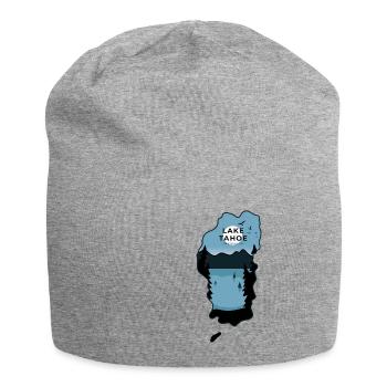 Lake Tahoe - California, United States - Jersey Beanie - heather grey - Front