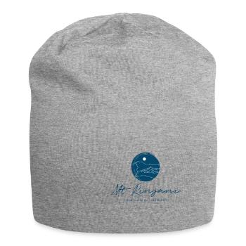 Mt.Rinjani - Lombok, Indonesia - Jersey Beanie - heather grey - Front