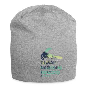Taman Nasional Komodo - Indonesien - Jersey-Beanie - Grau meliert - Vorne