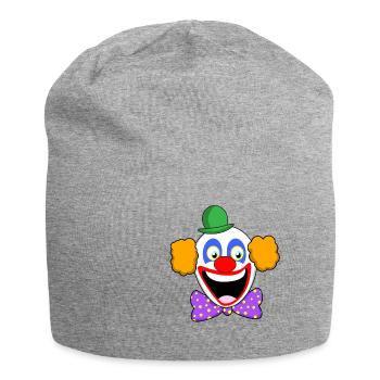 FASCHING CARNIVAL COSTUME KONFETTI FUNNY CLOWN - Jersey Beanie - heather grey - Front