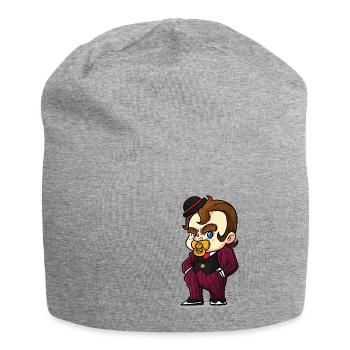 Baby Boss - Jersey-Beanie - Grau meliert - Vorne