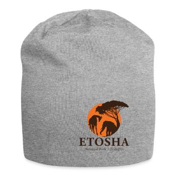 Etosha National Park - Namibia - Jersey Beanie - heather grey - Front