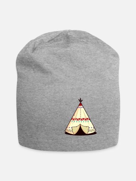 TEEPEE Indianer Zelt - Jerseymössa - gråmelerad