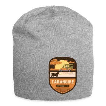 Tarangire-Nationalpark - Tansania - Jersey-Beanie - Grau meliert - Vorne