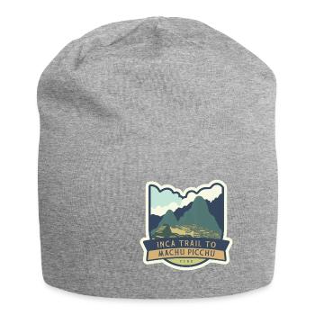 Inca Trail to Machu Picchu – Peru - Jersey Beanie - heather grey - Front