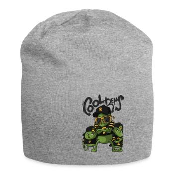 Cool Beans Rapper Crew Trio drôle - Bonnet en jersey - gris chiné - Devant