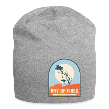 Bay of Fires - Tasmania, Australia - Jersey Beanie - heather grey - Front