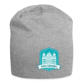 Augsburg – Germany - Jersey Beanie - heather grey - Front