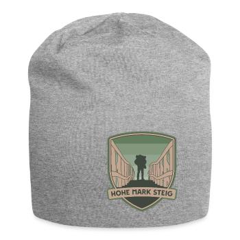 Hohe Mark Steig - Jersey-Beanie - Grau meliert - Vorne