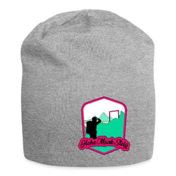 Hohe Mark Steig - Jersey-Beanie - Grau meliert - Vorne