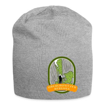 Upper Lusatian Mountain Trail - Jersey Beanie - heather grey - Front