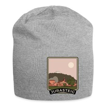 Sentier du Jura - Bonnet en jersey - gris chiné - Devant