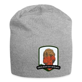 Upper Lusatian Mountain Trail - Jersey Beanie - heather grey - Front