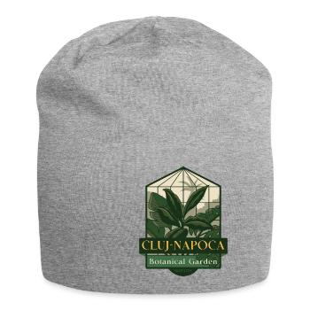 Botanischer Garten Cluj-Napoca - Rumänien - Jersey-Beanie - Grau meliert - Vorne