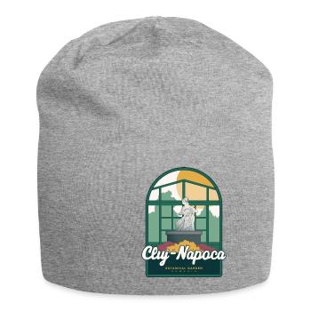 Botanischer Garten Cluj-Napoca - Rumänien - Jersey-Beanie - Grau meliert - Vorne