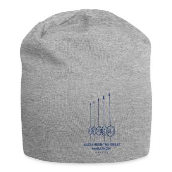 Marathon Alexandre le Grand – Grèce - Bonnet en jersey - gris chiné - Devant