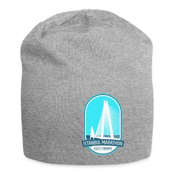 Istanbul - Marathon - 2025 - Turkey - Jersey Beanie - heather grey - Front
