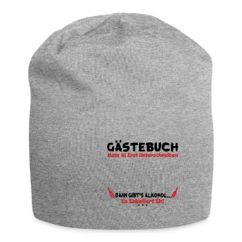 Mein 18.Geburstag erst Unterschreiben Party - Jersey-Beanie - Grau meliert - Vorne