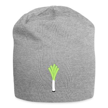 Fitness Poireaux Légumes Larry - Bonnet en jersey - gris chiné - Devant