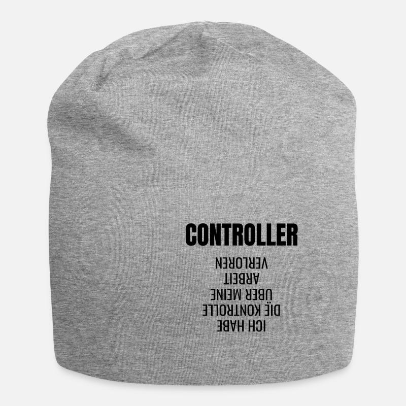 Controller Controlling BWL Geschenk Idee - Jersey-Beanie - Grau meliert