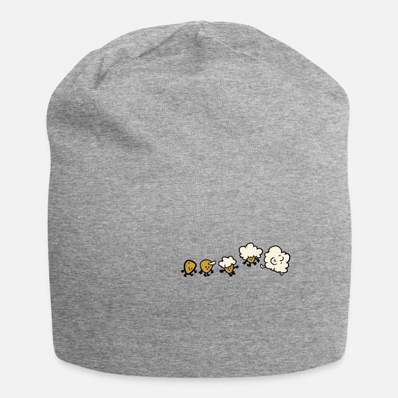 Popcorn Evolution - Bonnet en jersey - gris chiné