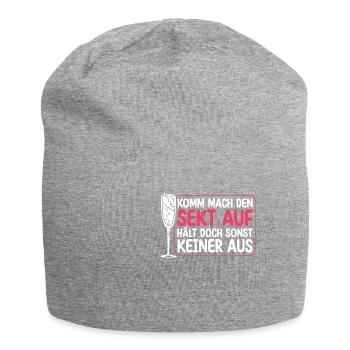 Party Funny Saying Girls Night Out Shirt - Jersey Beanie - heather grey - Front