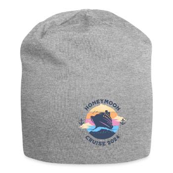 T-shirt « Croisière Lune de Miel Pour Couples 2024 » - Bonnet en jersey - gris chiné - Devant