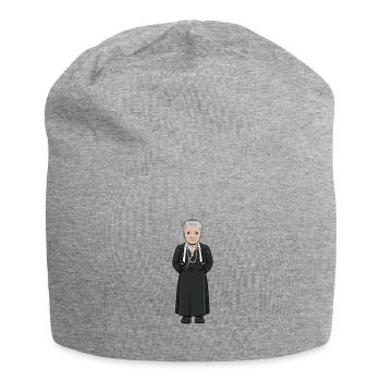 Selma Lagerlöf - Bonnet en jersey - gris chiné - Devant
