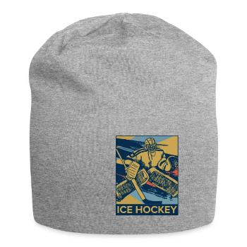 Eishockey - Jersey-Beanie - Grau meliert - Vorne