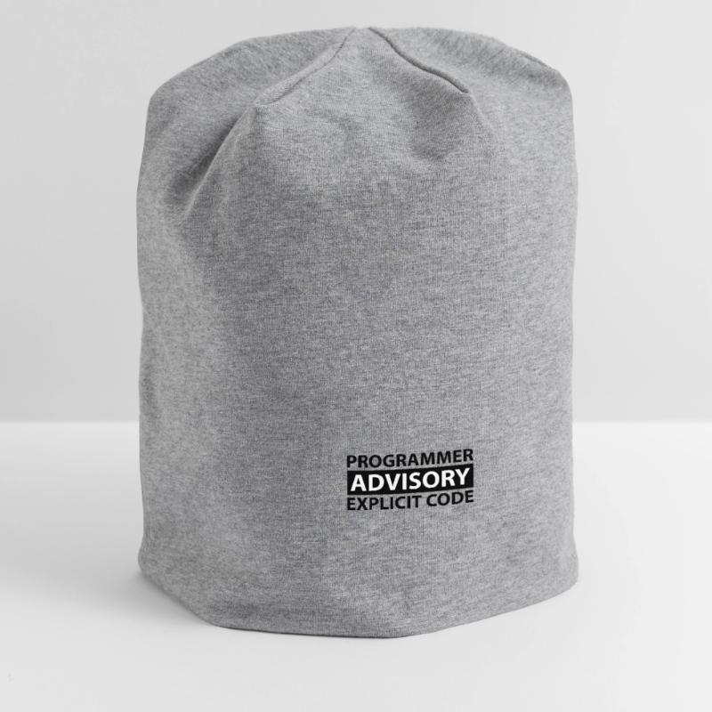 Programmer Advisory Explicit Code Jersey Beanie