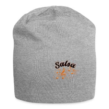 Salsa Dancing Salsa Music - Bonnet en jersey - gris chiné - Devant