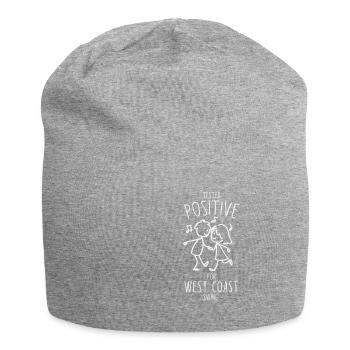 Tested Positive For West Coast Swing Dance - Jersey-Beanie - Grau meliert - Vorne