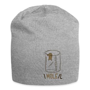 Une mole par litre Drôle Chimie Geek Physics Nerd - Bonnet en jersey - gris chiné - Devant