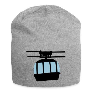 Gondel - Jersey-Beanie - Grau meliert - Vorne