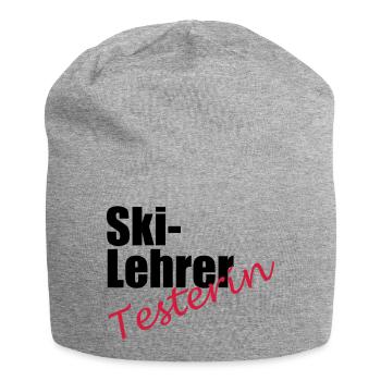Testeur de moniteur de ski - Bonnet en jersey - gris chiné - Devant