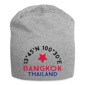 Bangkok - Jersey Beanie - heather grey - Front