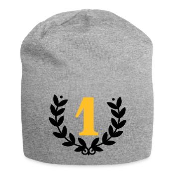 Couronne de laurier de la Première / laurier pour - Bonnet en jersey - gris chiné - Devant