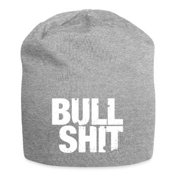 Bullshit - that's nonsense! - Jersey Beanie - heather grey - Front