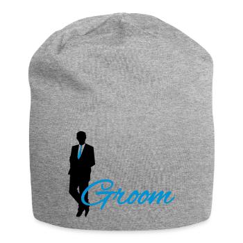 Groom - Jersey-Beanie - Grau meliert - Vorne