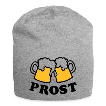 Bière - Bonnet en jersey - gris chiné - Devant