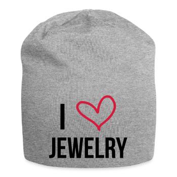 Jeweler / Jewel / Juwelier / Bijoutier / Diamond - Jersey Beanie - heather grey - Front
