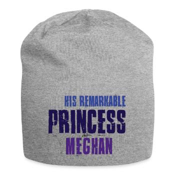 HT Royal Wedding Remarquable Princesse bleu - Bonnet en jersey - gris chiné - Devant