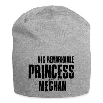 HT Royal Wedding Remarkable Princess noir - Bonnet en jersey - gris chiné - Devant