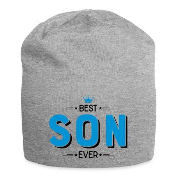 Meilleur fils - Bonnet en jersey - gris chiné - Devant