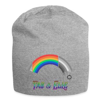 Heartstopper Rainbow Tao and Elle LBGTQIA+ - Jersey Beanie - heather grey - Front