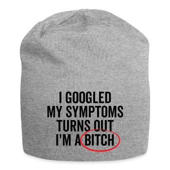 J’ai googlé mes symptômes s’avère que je suis un Bich - Bonnet en jersey - gris chiné - Devant