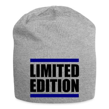 Limited Edition - Jersey Beanie - heather grey - Front